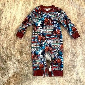 Baby cowboy cowgirl pajamas super soft
